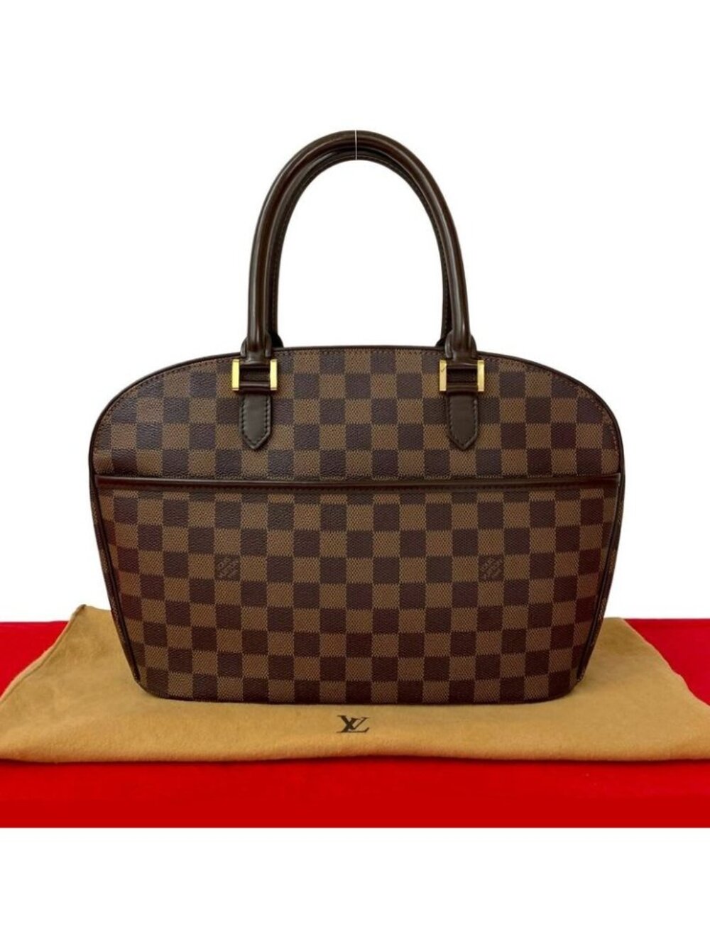 Louis Vuitton Thalia Oriental Damier Leather Handbag Mini Boston Bag - Picture 1 of 10